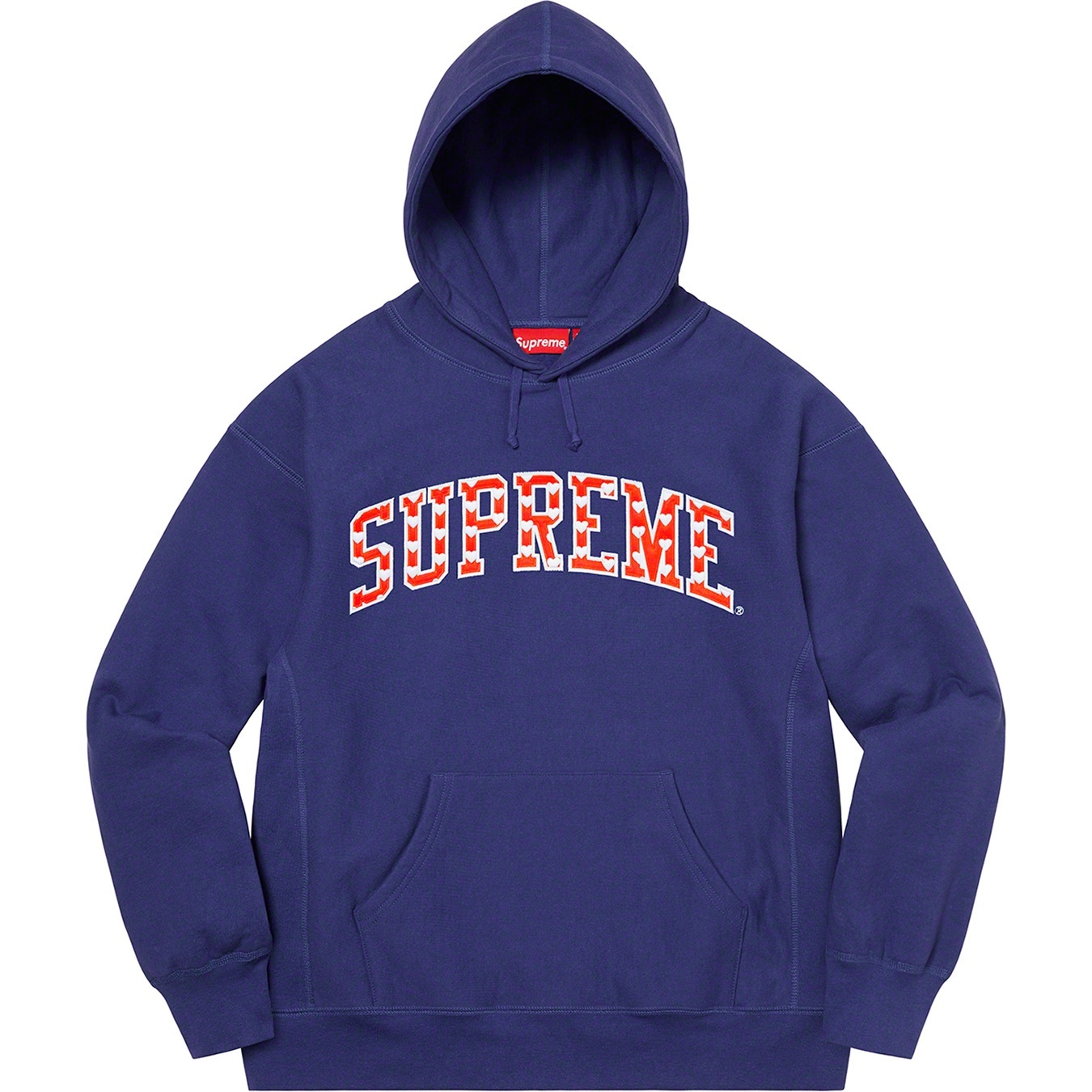 Hearts Arc Hooded Sweatshirt view 10